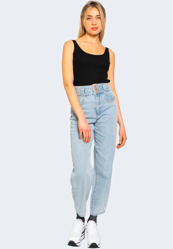 JDY Jean Slim - Light Blue Denim 2 JDY Jean Slim - Light Blue Denim – Image 2