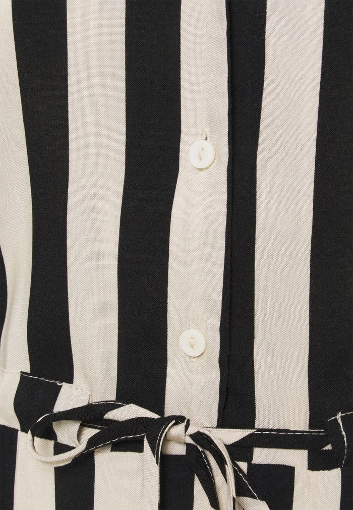 JDYSTAAR LIFE MID CALF DRESS - Robe Chemise - Tapioca/black 3 JDYSTAAR LIFE MID CALF DRESS - Robe Chemise - Tapioca/black – Image 3