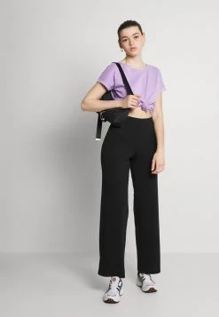 JDYPASTEL LIFE 2 PACK - T-shirt Imprimé - Cloud Dancer/viola