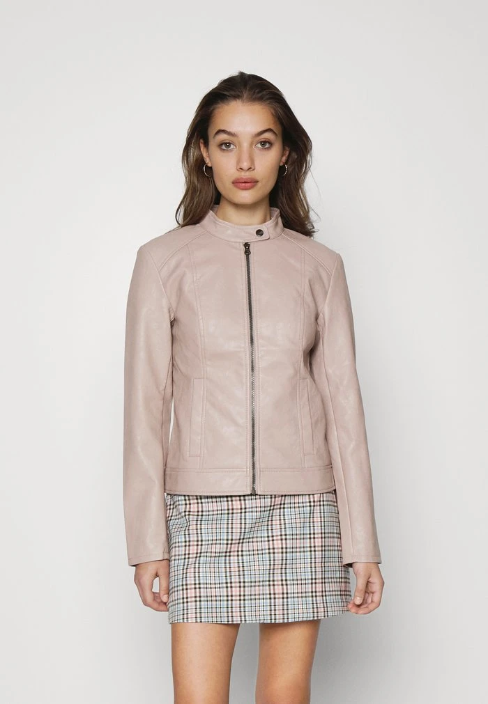 JDYEMILY JACKET - Veste En Similicuir - Bark 1 JDYEMILY JACKET - Veste En Similicuir - Bark