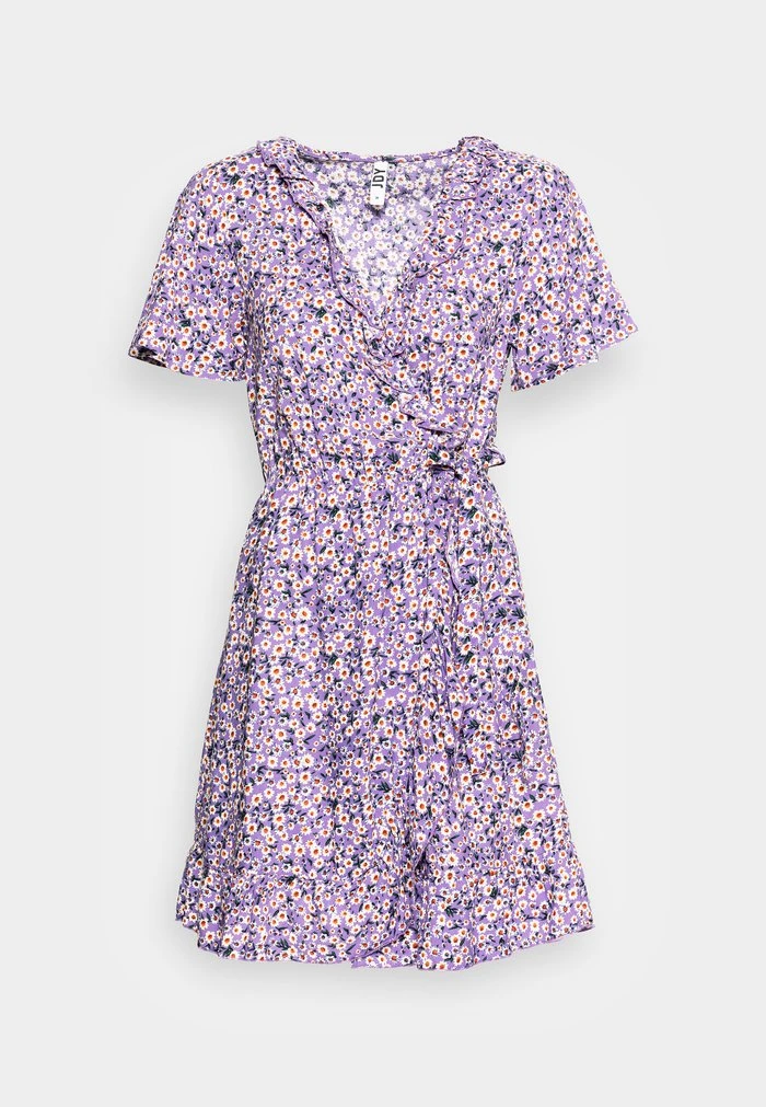 JDYSTARR LIFE WRAP DRESS - Robe De Jour - Chalk Violet 4 JDYSTARR LIFE WRAP DRESS - Robe De Jour - Chalk Violet – Image 4