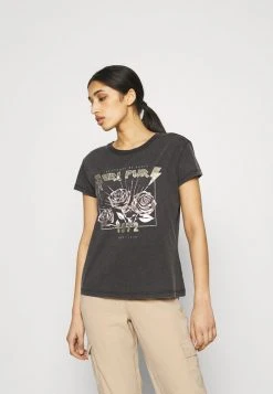 JDYFAROCK - T-shirt Imprimé - Black