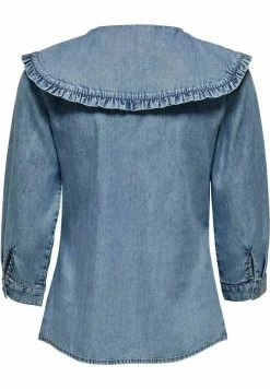 JDY 3/4 ÄRMEL KRAGEN - Chemisier - Light Blue Denim -JDY Soldes Magasin ecf735f684924bb389ec4a8668ceb17c