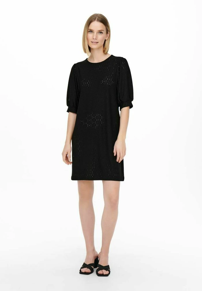 JDYKRISTINA CATHINKA PUFF DRESS - Robe De Jour - Black 2 JDYKRISTINA CATHINKA PUFF DRESS - Robe De Jour - Black – Image 2