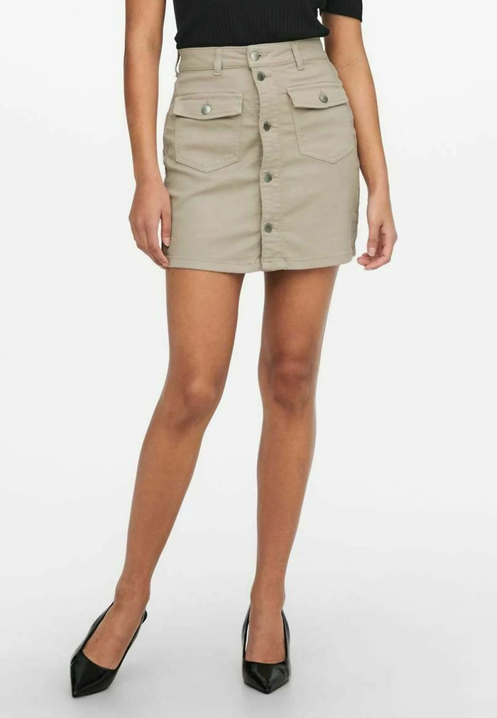 JDY DETAILREICHER BETONTER - Jupe En Jean - Chateau Gray 1 JDY DETAILREICHER BETONTER - Jupe En Jean - Chateau Gray