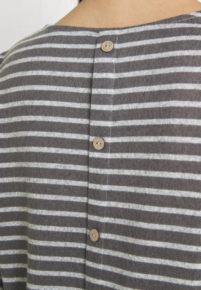 JDYELIN TREATS - T-shirt à Manches Longues - Dark Grey Melange/light Grey Melange 5 JDYELIN TREATS - T-shirt à Manches Longues - Dark Grey Melange/light Grey Melange – Image 5