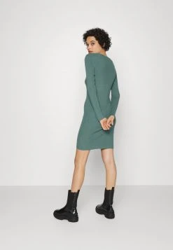 JDYPLUM ONECK BUTTON DRESS - Robe Pull - Sagebrush Green -JDY Soldes Magasin f1473b3666624f07b7593df46743e35a