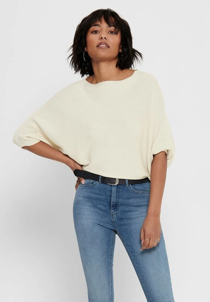 JDY BEHAVE BATSLEEVE - Pullover - Eggnog 4 JDY BEHAVE BATSLEEVE - Pullover - Eggnog – Image 4