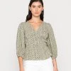 JDYSU WRAP - Blouse - Basil