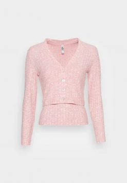 JDYMELISA SHORT CARDIGAN 2 In 1 - Débardeur - Blush Melange -JDY Soldes Magasin f50cce73f8b3456f87c39ffde6d5996d