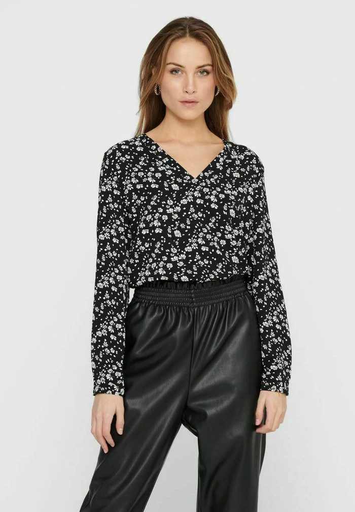 JDY T-shirt à Manches Longues - Black 1 JDY T-shirt à Manches Longues - Black