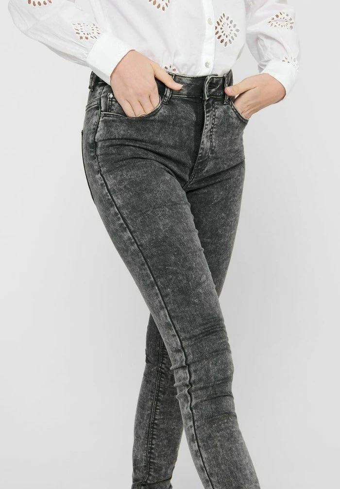 JDY Jeans Skinny - Grey Denim 4 JDY Jeans Skinny - Grey Denim – Image 4