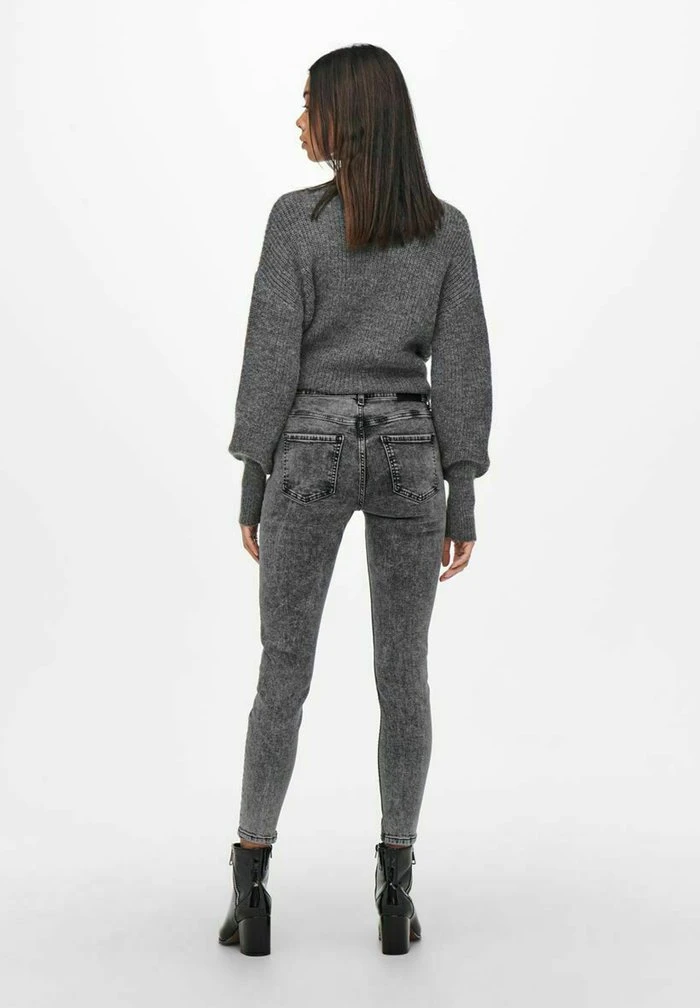 JDY Jeans Skinny - Dark Grey Denim 3 JDY Jeans Skinny - Dark Grey Denim – Image 3