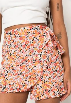 JDYSTARR LIFE WRAP - Short - Cloud Dancer/spiced Coral -JDY Soldes Magasin f76300a1149d49df8559bc1daa939fe3