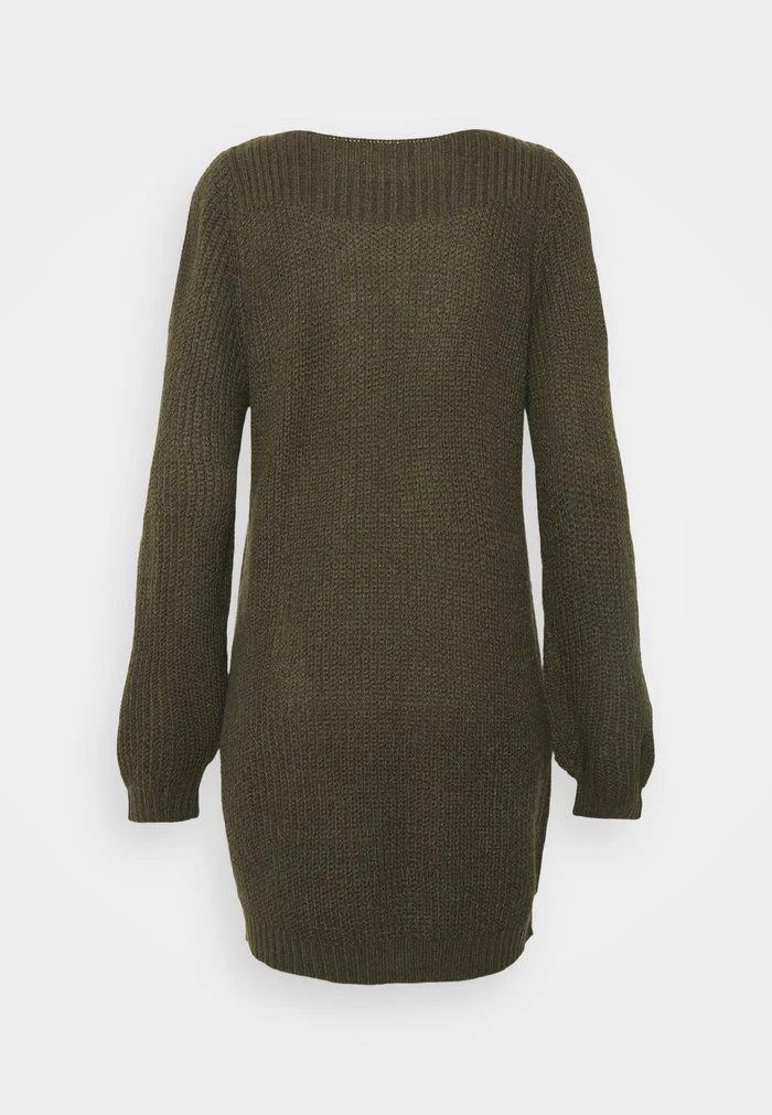 JDYWHITNEY MEGAN BOAT DRESS - Robe Pull - Forest Night Black Ply 2 JDYWHITNEY MEGAN BOAT DRESS - Robe Pull - Forest Night Black Ply – Image 2