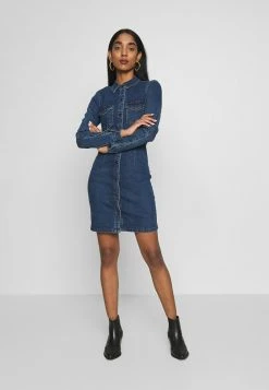 JDYSANNA DRESS - Robe En Jean - Medium Blue Denim