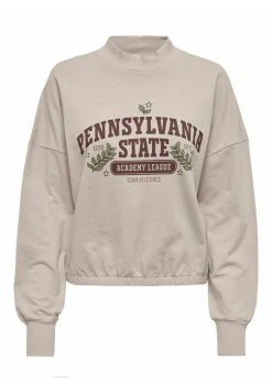 JDY HIGH NECK - Sweatshirt - Chateau Gray