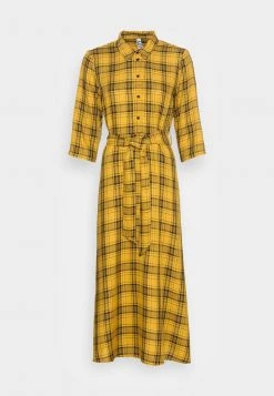 JDYSTAY MIDCALF DRESS - Robe Chemise - Harvest Gold -JDY Soldes Magasin f813598276a8418c81208606f341a668