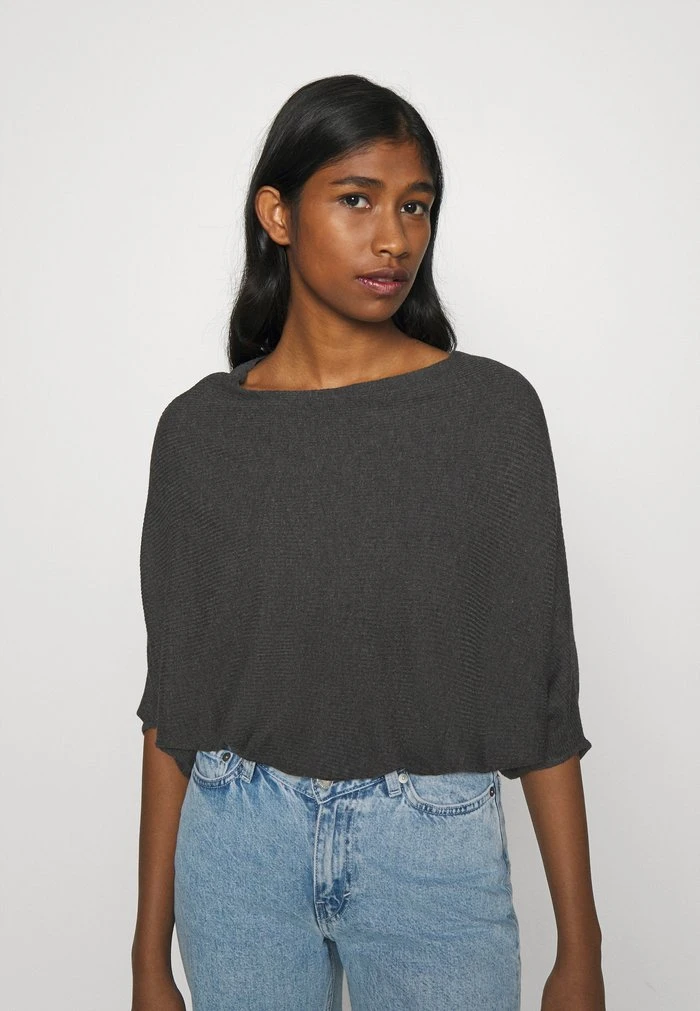 JDY BEHAVE BATSLEEVE - Pullover - Dark Grey Melange 4 JDY BEHAVE BATSLEEVE - Pullover - Dark Grey Melange – Image 4