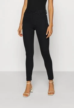 JDYNEWNIKKI LIFE HIGH - Jeans Skinny - Black Denim