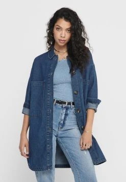 JDY Chemisier - Medium Blue Denim