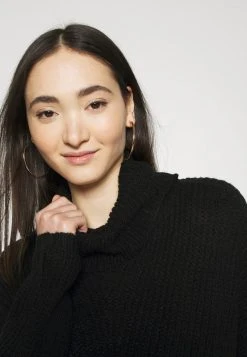 JDYNAGEEM MEGAN ROLLNECK - Pullover - Black -JDY Soldes Magasin fb0663ae3ea74d2a9f5c2a9b17282d20