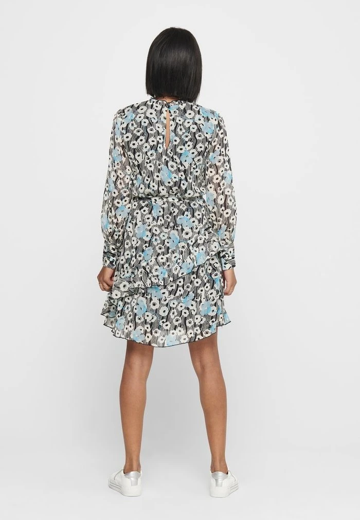 JDY MIT LANGEN ÄRMELN RÜSCHEN - Robe De Jour - Cloud Dancer 3 JDY MIT LANGEN ÄRMELN RÜSCHEN - Robe De Jour - Cloud Dancer – Image 3