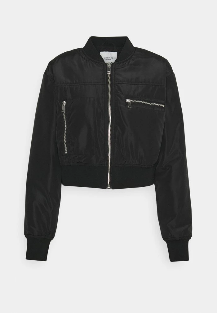 JDYDELTA CROPPED JACKET - Blouson Bomber - Black 5 JDYDELTA CROPPED JACKET - Blouson Bomber - Black – Image 5