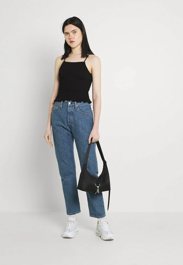 JDYFRULLA SMOCK STRAP - Débardeur - Black 2 JDYFRULLA SMOCK STRAP - Débardeur - Black – Image 2