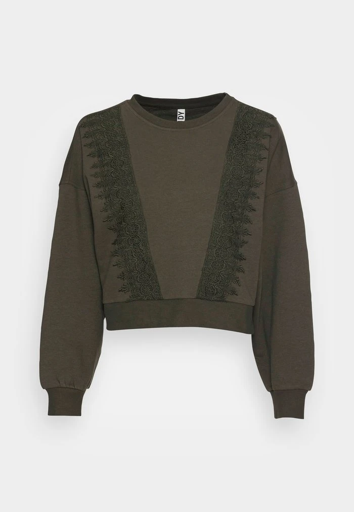 JDYTIKKA LIFE LACE - Sweatshirt - Forest Night 4 JDYTIKKA LIFE LACE - Sweatshirt - Forest Night – Image 4