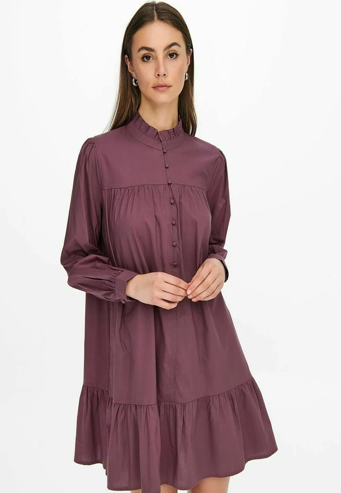 JDY Robe Chemise - Rose Brown 1 JDY Robe Chemise - Rose Brown