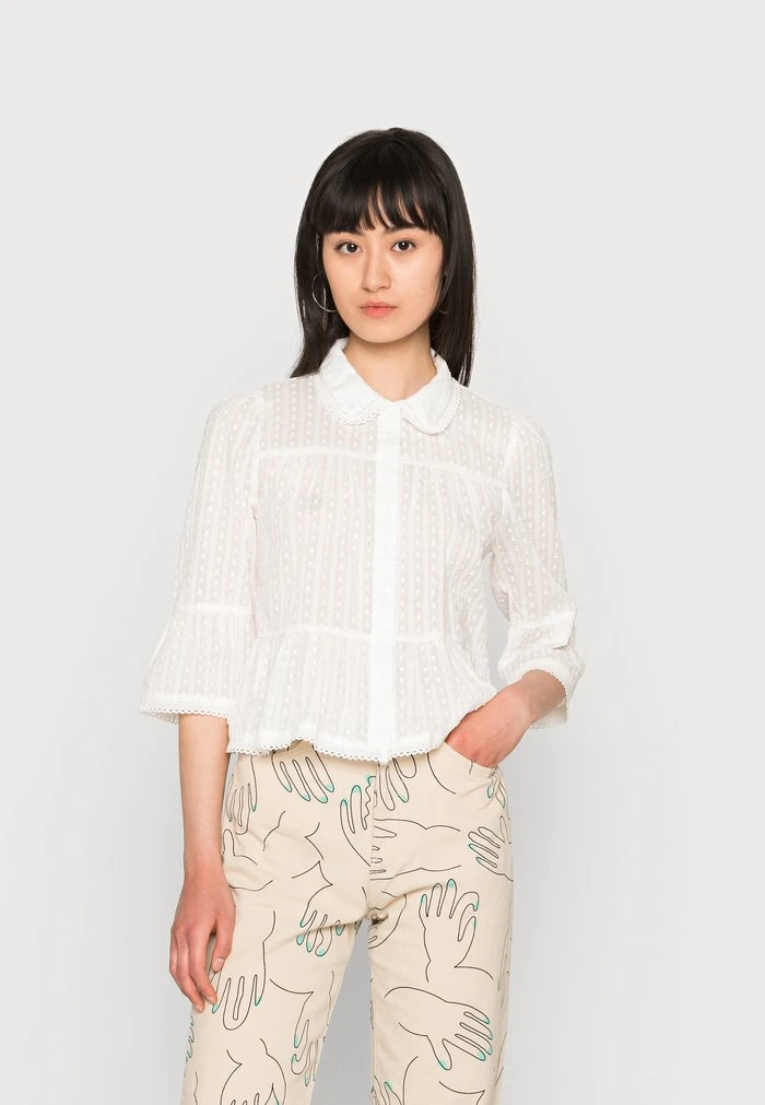 JDYMANHATTAN SHORT - Chemisier - Cloud Dancer 1 JDYMANHATTAN SHORT - Chemisier - Cloud Dancer